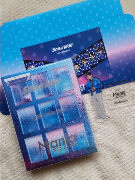 Snow Man LIVE TOUR 2021 Mania 初回盤 DVD 4枚組 特典スノインザBOXケース付き