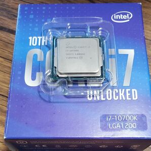 Intel Core i7 10700K 正常動作品