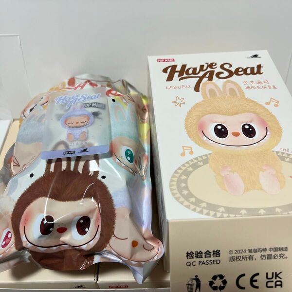 ラブブ labubu ぬいぐるみ マスコット Have a seat ZIZI ジジ ポップマート