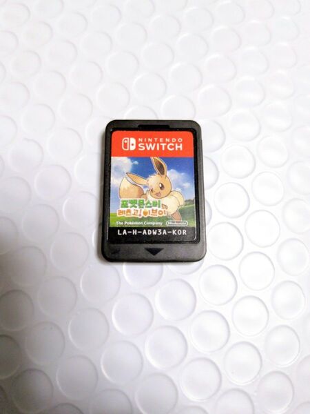 【Switch】 ポケットモンスター Let s Go! イーブイ 通常版 海外版 ソフトのみ