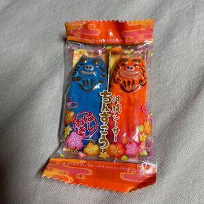 沖縄シーサー型 ちんすこう 箸置き2個セット