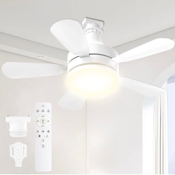 LEDシーリングファンライト 3000lm 3段階風量調整 6-8畳 省エネ