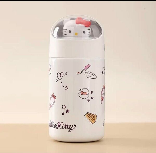 ハローキティ 魔法瓶 水筒 ステンレス マグボトル サンリオ MINISO 一点限り 新品単品価額