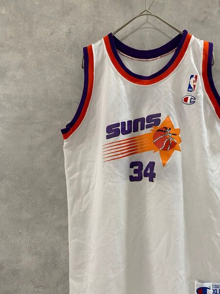 90s Champion NBA サンズ ゲームシャツ ユニフォーム メッシュ
