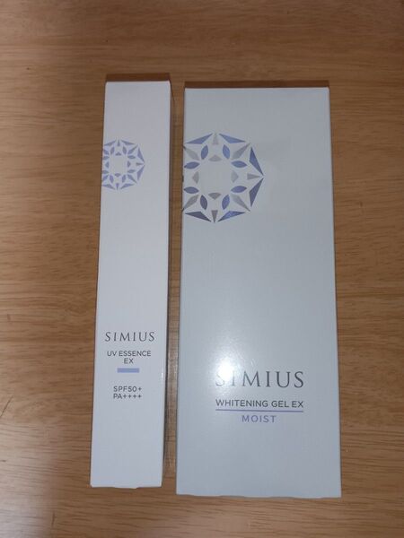 シミウス 薬用ホワイトニングジェルEXモイスト(しっとり)60g&UV美容液EX 30g