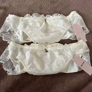 チュチュアンナ ショーツ 2枚セット 未使用タグ付 ホワイト