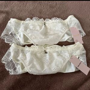 チュチュアンナ ショーツ m ホワイト 2枚セット 未使用タグ付
