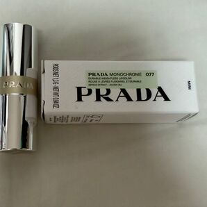 新品未使用 プラダ PRADA MONOCHROME リップカラー 口紅 ミニ 077 1.3g