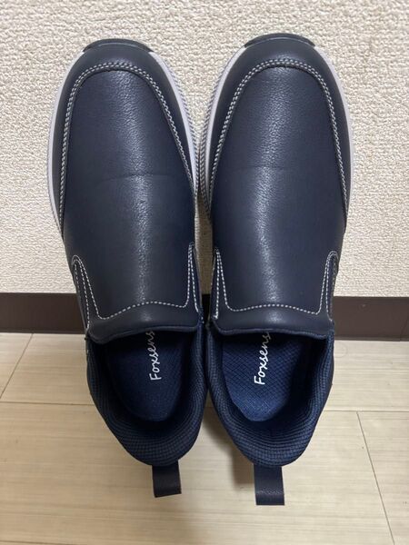 未使用に近い スニーカー 立ったままスッと履けるメンズ 軽量26.0cm