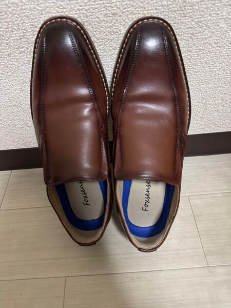 超美品 ビジネスシューズ 紳士靴 メンズ 24.5cm