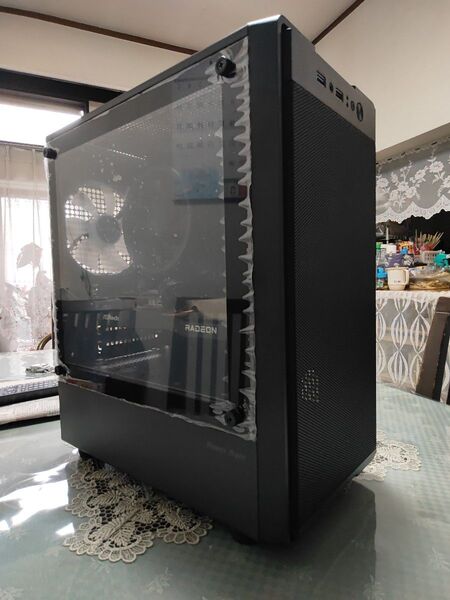 高コスパ自作ゲーミングPC Ryzen5 2600 RADEON RX6600 メモリ16GB SSD512GB Win11Pro
