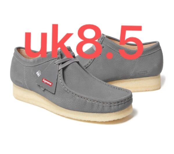 Supreme × Clarks Reflective Wallabee "Silver" (25SS Week 17)