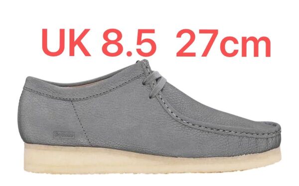 Supreme × Clarks Reflective Wallabee "Silver" (25SS Week 17)