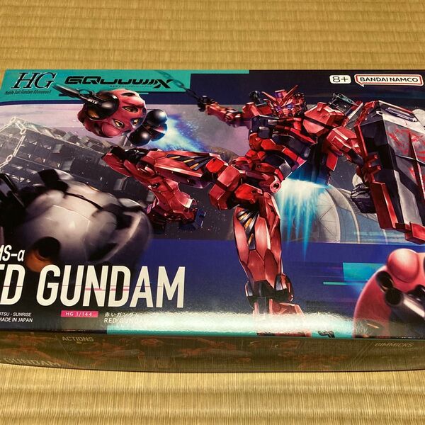 HG 1/144 gMS-α 赤いガンダム RED GUNDAM 機動戦士Gundam GQuuuuuuX ガンダムジークアクス