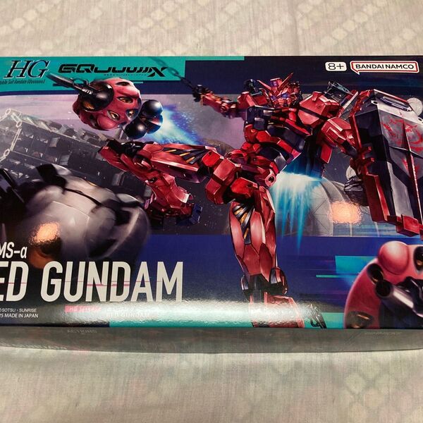 HG 1/144 gMS-α 赤いガンダム RED GUNDAM 機動戦士Gundam GQuuuuuuX ガンダムジークアクス