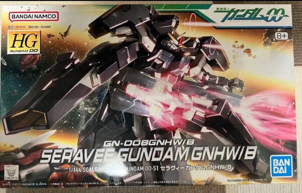 未組立品 ガンプラ 機動戦士ガンダム00 HG 1/144 セラヴィーガンダム GNHW/B