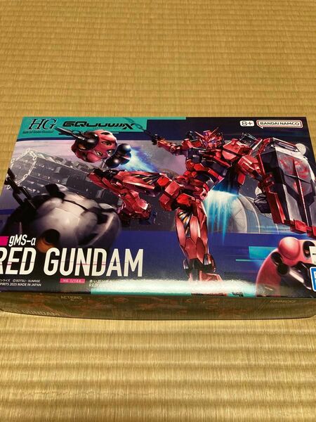 HG 1/144 gMS-α 赤いガンダム RED GUNDAM 機動戦士Gundam GQuuuuuuX ガンダムジークアクス