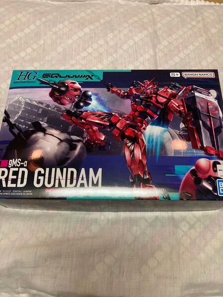 HG 1/144 gMS-α 赤いガンダム RED GUNDAM 機動戦士Gundam GQuuuuuuX ガンダムジークアクス