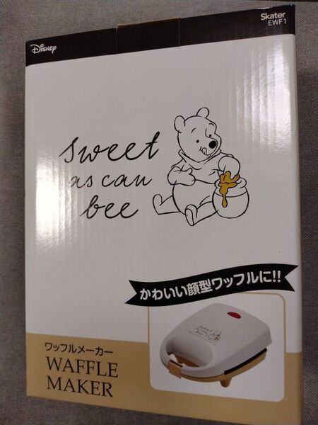 ワッフルメーカー くまのプーさん 顔型ワッフルが焼ける キャラクター ディズニー タマハシ スケーター プーさん POOHさん