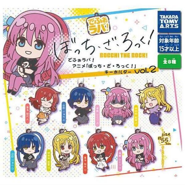 ぼっち・ざ・ろっく!でふぉラバ!アニメ『ぼっち・ざ・ろっく!』キーホルダー 喜多郁代B
