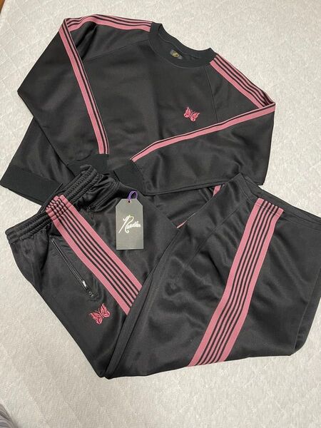 ニードルズ needles ヒザデルトラックパンツ トラッククルーネック バラ売不可