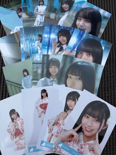 大野愛実 日向坂46 ジャーマンアイリス MV 五期生お披露目制服 2025年 浴衣 生写真 15種コンプ
