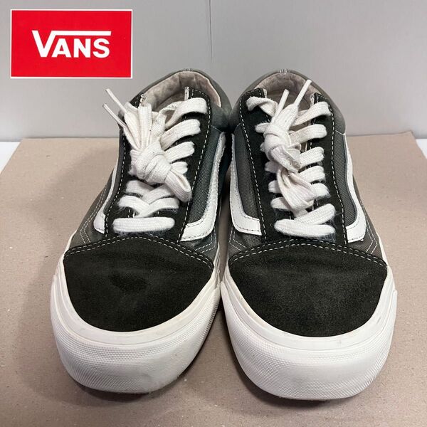 VANS ヴァンズ OG OLD SKOOL LX OGオールドスクールLX ダークグリーン ユニセックス スニーカー