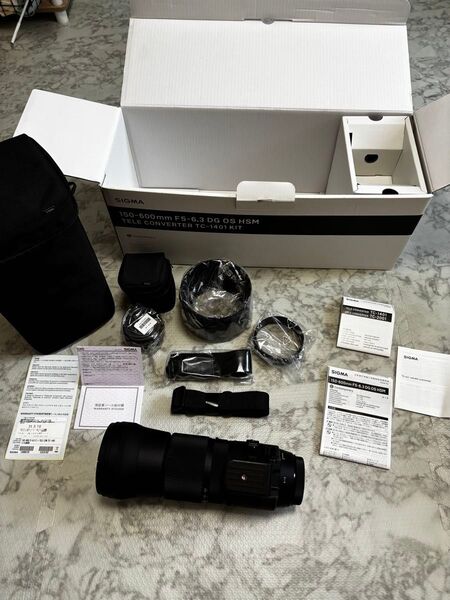 新品未使用級SIGMA Contemporary 150-600mm F5-6.3 DG OS HSM テレコンバーター