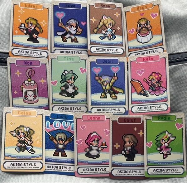 ファイナルファンタジーⅥ FF6 ピクセルリマスター アトレ秋葉原 カード コンプリート