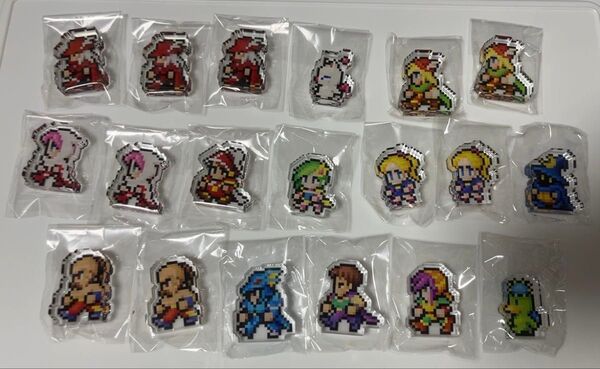 FF ファイナルファンタジー ピクセルリマスター アクリルスタンド たまねぎ剣士 モグ レナ クルル カイン 魔神 リディア