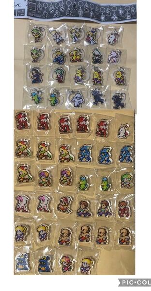 FF ファイナルファンタジー ピクセルリマスター めじるしチャーム アクリルスタンド ティナ マリア セリス エドガー マッシュ