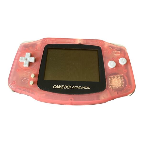 ゲームボーイアドバンス 任天堂 GBA AGB-001 ミルキーピンク Nintendo GAMEBOY ADVANCE ジャンク