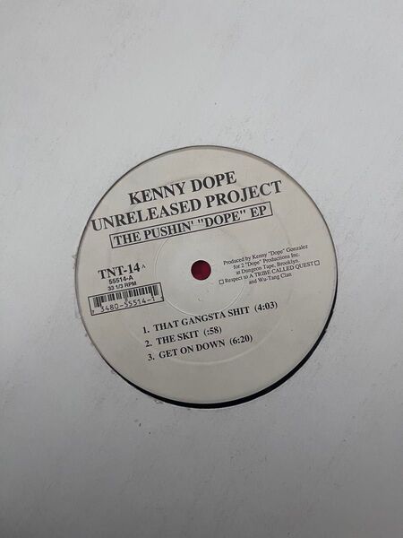 Kenny Dope Unreleased Project 12”