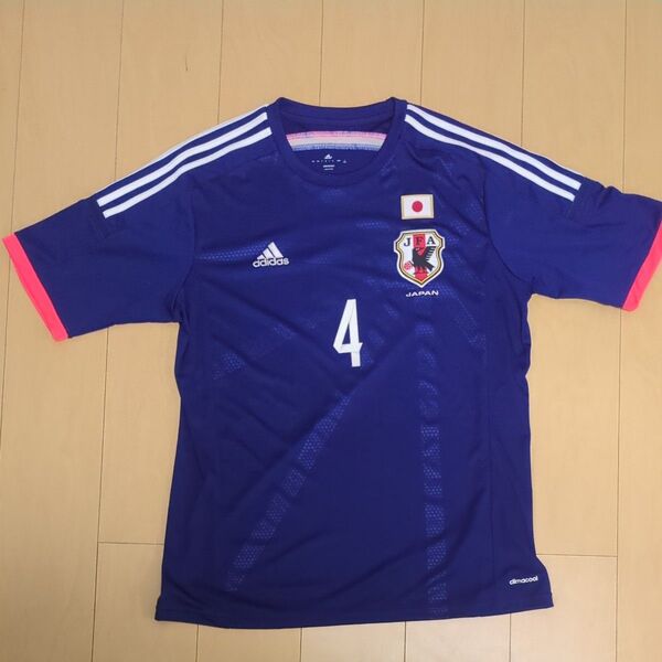 サッカー日本代表ユニフォーム 背番号4 adidas