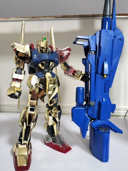 【ガンプラ/ジャンク】MG 百式+メガバズーカランチャー