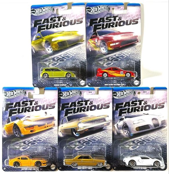 ホットウィール ワイルド・スピード テーマ アソート 5台セット Hot Wheels