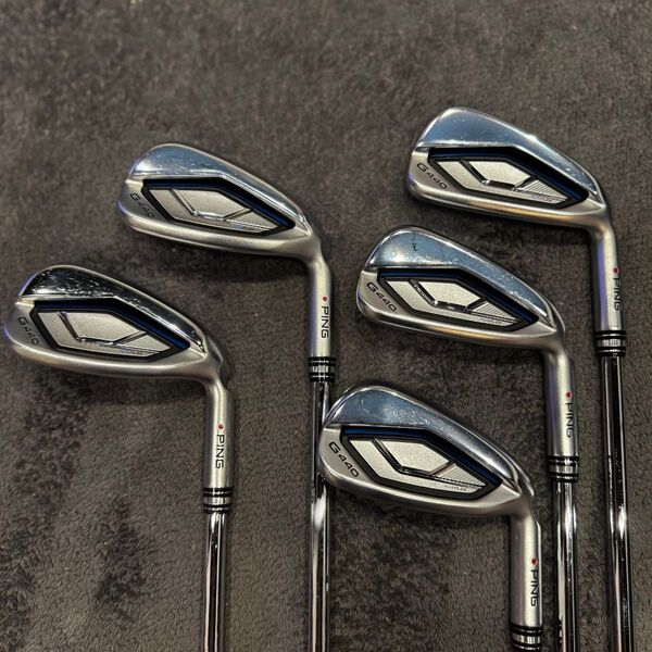 【中古美品】PING(ピン)2025 G440 (アイアン)5本セット 6I~W【S】NSPRO950GH NEO
