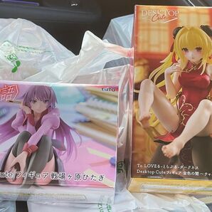 戦場ヶ原ひたぎ 金色の闇 Desktop Cute フィギュア 2体 化物語 To Loveる ダークネス チャイナ
