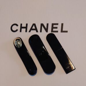 CHANEL スパチュラ3点セット ブラック
