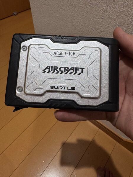 BURTLE バートル エアークラフト AC360 19V リチウムイオンバッテリー ジャンク品
