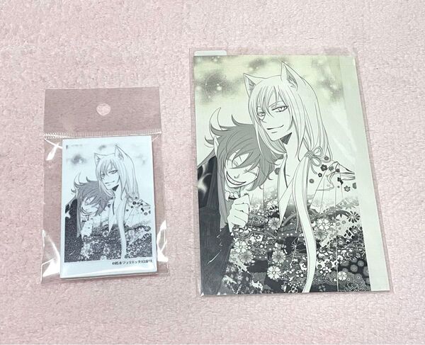 花とゆめ展 神様はじめました ポストカード アクリルカード兼スタンド