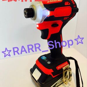 新型インパクトドライバー 軽量 小型 パワーアップ 18vマキタ互換品 充電式 タイヤ交換 DIY makita 6カラー有 X2