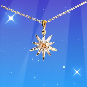 ゴールドスターネックレス