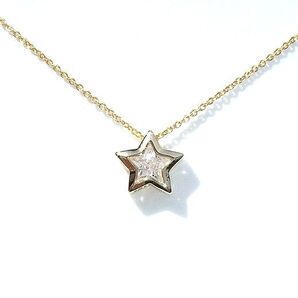 CZスター超極細ネックレス