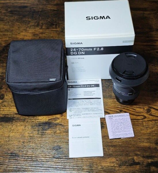 SIGMA 24-70mm F2.8 DG DN Art (ソニー E用)