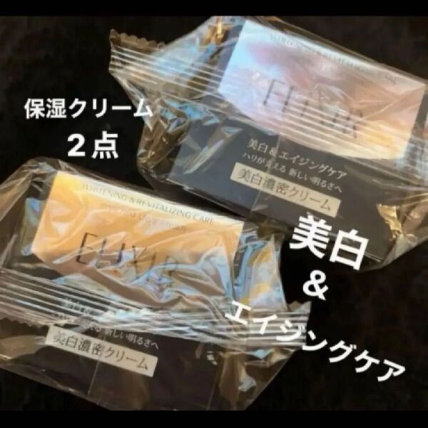 資生堂 エリクシール ホワイト エンリッチド クリアクリーム TB ×2点(本体)45g(医薬部外品)未開封品