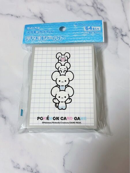 ポケモンセンターオリジナル ポケモンカードゲーム デッキシールド スリーブ イッカネズミ