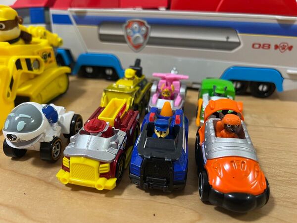 パウパトロール ダイキャストビーグル ミニカー 6台セット
