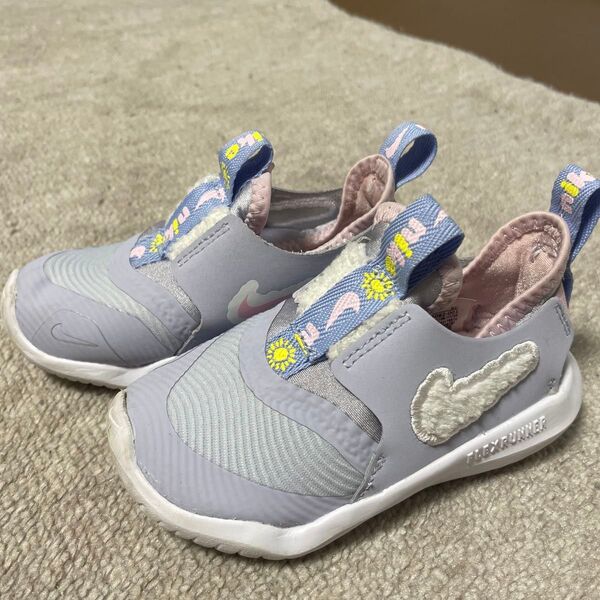 Nike ナイキ スリッポン パープル 13cm スニーカー ガール ベビー