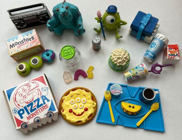 廃盤品 ミニチュア リーメント モンスターズユニバーシティ キャンパスライフ